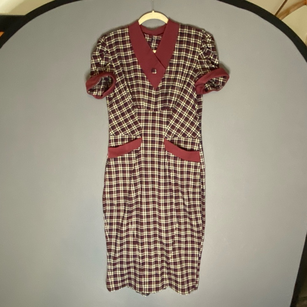 Plaid Hourglass Dress